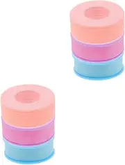 WOONEKY 2sets Silicone Lash Tapes Breathable Eyelash Extension Tapes Lash Isolation Gentle Adhesive for Women 3rolls*2