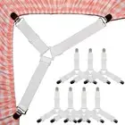 8-Pack Bed Sheet Holder Straps Fitted Sheet Keepers Bedsheet Holders Fastener...