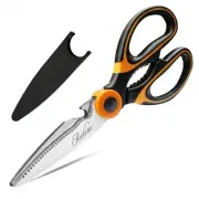 Kitchen Scissors Shears Ultra Sharp Multi-Function Stainless Steel Heavy Duty