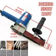 Mini Electric Belt Sander Angle Grinder 30X533 Polisher Handheld Sanding Machine