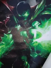 Comic Spawn 16x22 Inches Canvas Poster Print Unframed