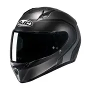 C10 Elie Black Grey Full Face Helmet