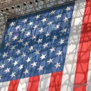 American Flag Photography Glasses Cleaning Cloth World's Biggest Stars & Stripes