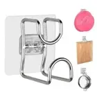 Self-Adhesive Washbasin Storage Hooks Washbasin Rack Kitchen Storage