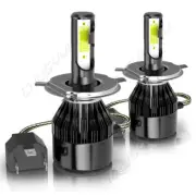 For Mitsubishi Pajero/Montero 1998-2006 LED Headlight Hi/Lo Lamps Bulbs H4 9003 (for: Smart)