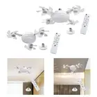 LED Dimmable Light remote control ceiling fan for the