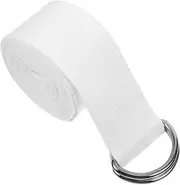 GANAZONO Professional Yoga Strap Multi Purpose Fitness Band for Daily Use Soft Washable Stretching Strap for Improved Flexibility and Muscle Activation During Workouts