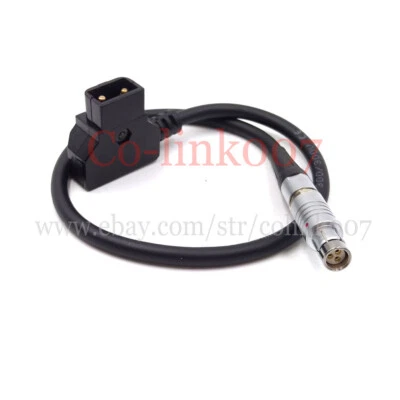 Phantom VEO High Speed Camera Power Cable, D-tap to 3pin Female 10-200cm