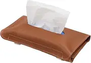 Car Tissue Holder, Sun Visor Napkin Container, Adjustable Napkin Box Paper Storage, Tissues Box for Car, Truck, SUV, Home and Bathroom Zankie