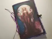 Junk Journal Booklet "MOON GODDESS", Solstice, Lunar Pockets, Cards, Ephemera +