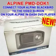 ALPINE PMD-DOK1 FOR BLACKBIRD NAVIGATION SYSTEM MAPS DISPLAYED ON DVD SCREEN NEW