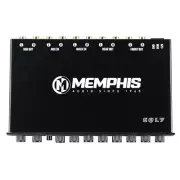 Memphis Audio EQL7 1/2" Din 7-Band Pre-Amp / Graphic Equalizer Aux EQ NEW