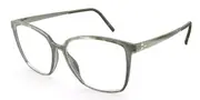 Silhouette Vivid Sky FR Full Rim 1613/75 5530 Men's Glasses Green Size 53 - Private Health Rebate - Blue Light Block Available