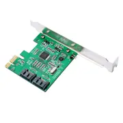 IO-PCE9120-2I PCI-E to 2 SATA 3.0 Expansion Card SSD Boot 4TB for Desktop
