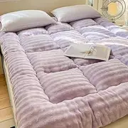 Japanese Futon Mattress,Guest Mattress for Floor,Queen/King Size Futon,Foldable Roll Up Sleeping Mat,Portable Sofa Bed,for Travel Camping Guest