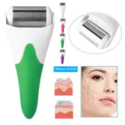 Ice Roller Massager Handheld Anti Wrinkles Face Skin Smooth Body Cool Massag RHS