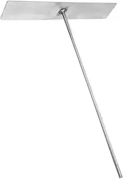 Grill Ash Rake BBQ Fire Pit Ash Spatula Lightweight Portable for Easy Oven Coal Ash Removal