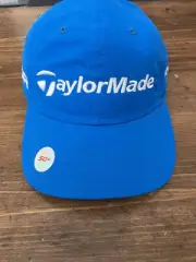 TaylorMade Tour Preferred SLDR Blue Golf Baseball Hat Adjustable OSFA UPF 50+