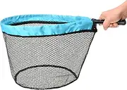Fly Fishing Net, Shrimp Catch Net, Portable Fishing Scoop, Easy to Use, Lightweight, 39x27cm/15.35x10.63 Inches, for Hrimp, Trout, Crawfish, Crab, Catfish