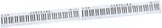 Totority Pcs Beginner Piano Keyboard Guide Paper Key Simulation Paper Piano Stickers Set Music Learning Aid for Boys and Girls Adults