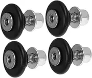 Trunk Bracket Base Buckle Spacers Set Pcs for Rear Luggage Case Helmet Trunk Bracket Base Plate Quick Release Mechanism