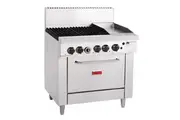 Thor 4 Burner Propane Gas Oven Range with Griddle Plate - Oven Ranges (GH102-P) - GH102-P