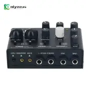 Black SIM BOX Electric Guitar Amp Simulator Box Cabinet Simulator DI Stomp Box