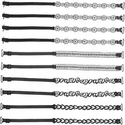 [DEARMAMY] 5 Pairs Women Adjustable Bra Straps Lace Bra Strap Replacements Stretchable Shoulder Bra Strap Bra Extensions Belt For Bra Accessories