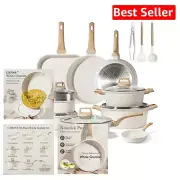 Comprehensive 22-Piece Cookware Set - Nonstick, Induction Ready & Eco-Conscious