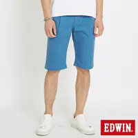 在飛比找蝦皮商城優惠-EDWIN 基本休閒打摺短褲(藍色)-男款