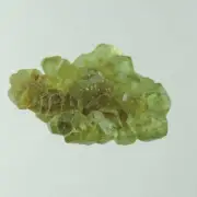 green Demantoid Garnet crystal, cluster specimen, Madagascar, 7.55 cts #28