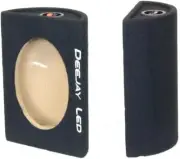 Deejay LED - TBH699 - 6x9 Black Carpet Speaker Box - Pair