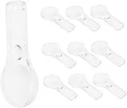 10pcs Handheld Magnifying Glass for Reading Compact Magnifier for Books Maps and Hobbies for Teens and Nature Exploration