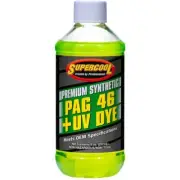 A/C Comp Lube UV Dye 8 Oz Flsh PNT 442 F red/Yellow Tint P46-8D