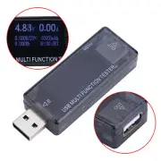LCD USB Detector Voltmeter Ammeter Power Capacity Tester Voltage Current Meter