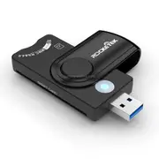 CR310 USB 3.0 + TF Card + SD Card + SIM Card + Smart Card Multi-function Card Reader