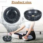 Marble Incense Holder with 9 Holes Decorative Incense Holder Bowl Easy to Sipyv