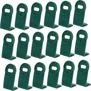 Greenhouse Fixing Accessories 50 Pack Pp Clips Aluminium Hooks Plant Flower Hangers Space-saving for Garden