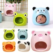 Ceramic Hamster House Adorable And Refreshing Multiple Color Choices Perfect HA