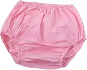 Adult Diaper Cover for Old Man Incontinence Underwear, Pink, XL