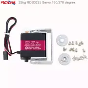 RDS3225 Digital RC Servo Motor 25kg + Bracket Holder for Arduino Smart Car Robot