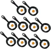 [LALAFINA] Unique Shape Alloy Pendants 10pcs Diy Charm Pendant Set for Necklace Bracelet