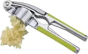Garlic Chopper Press Tool Stainless Steel Mincer Quick Ginger Garlic Mincing Walnut Open Dishwasher Safe