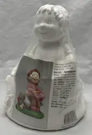 California Creations Creative Crafts 20192 Springtime Girl Village Plaster