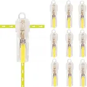 10PCS T Tap Wire Connectors, Solderless Quick Splice Wire Connectors for 0.5-1.5mm² Wire, Electrical T-Tap Self-Stripping Connectors Kit