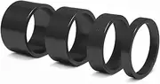 Staright 4pcs/Set Aluminum Bike Headset Washer Mountain Bicycle Front Fork Washer Bike Stem Handlebar Spacers Rings Gasket