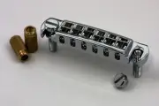 AVT2G-N TonePros Wraparound Set w/SS1 Locking Studs fits Gibson. Nickel Finish