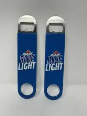lot of 2 Labatt Blue Light Bottle Openers. 7” man cave bar NEW barware beer HTF