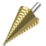 4-42Mm Hss Titanium Coated Step Drill Bit 14 Step Hole Drilling Power Tool For Metal Wood