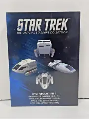 Star Trek Eaglemoss Shuttlecraft Set 1 (Galileo, Type-6, Type-10, Type 9) - NEW